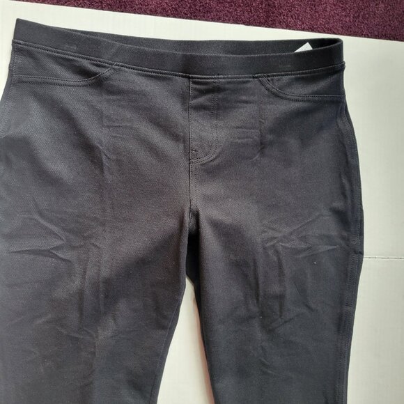 NWT No nonsense Black Ladies Stretch Skinny Leggings - Size Large - Picture 5 of 9